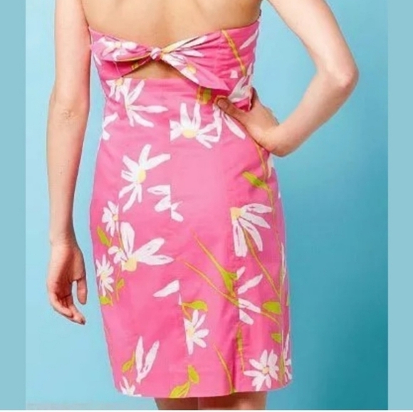 NWT Lilly Pulitzer Franco Dress Hotty Pink Twirlers Size 4 - Picture 2 of 10